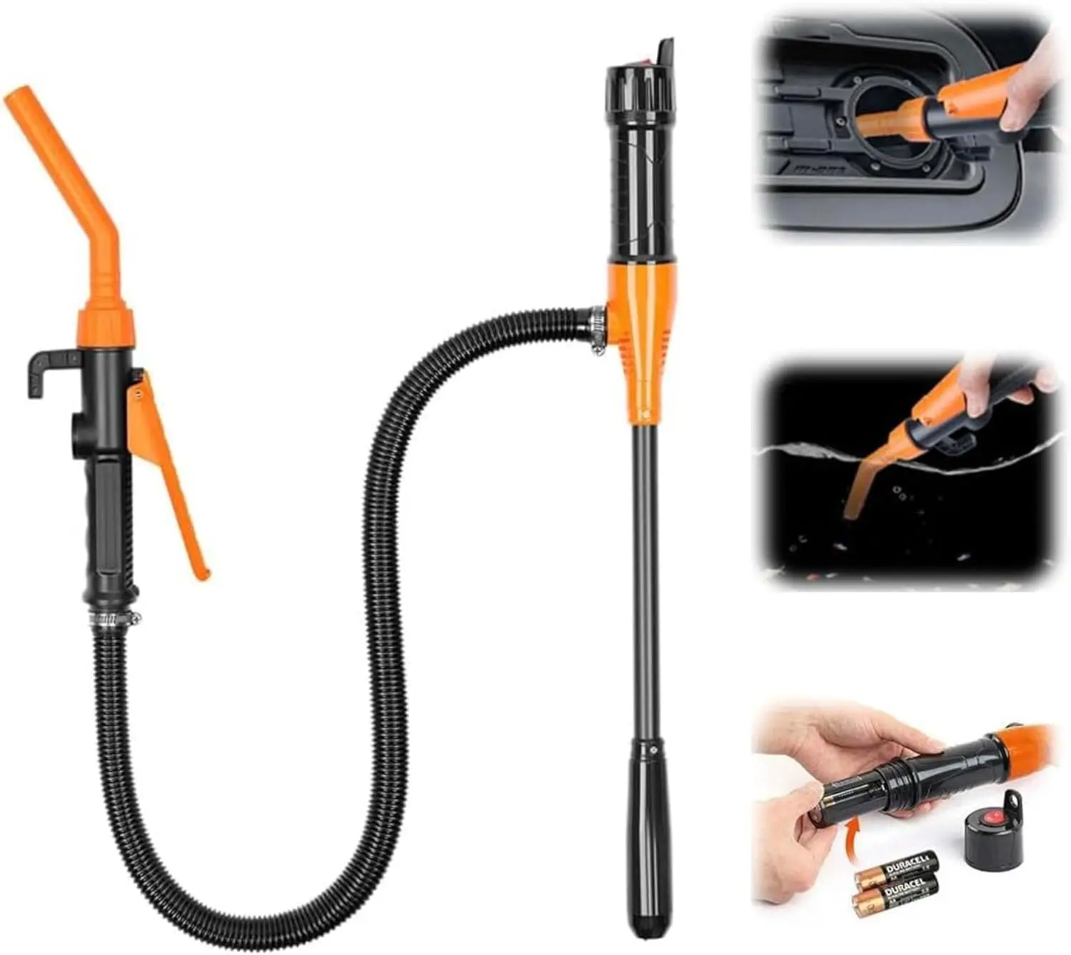 

Portable Power Battery Pump, Electric Siphon Pump Water Transfer Pump, Hand Fuel Pump Portable Battery Pump