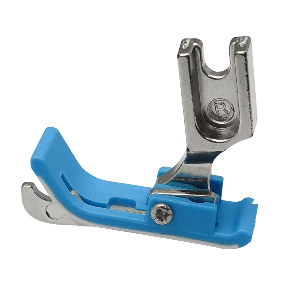 SP-18 Plastic Right Edge Guide Presser Foot Embedded Line Foot For Industrial Sewing Machine Accessories 1/4 3/16 1/8 1/16 1/32