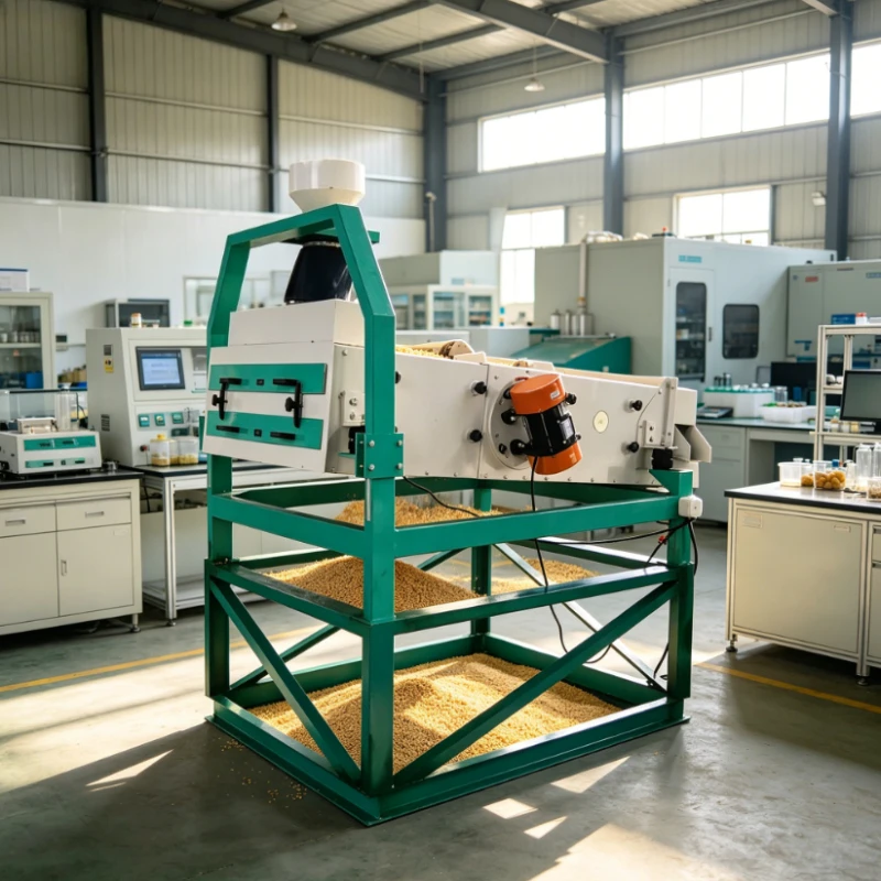 Customized Commercial Linear Vibrating Sieve Efficient Grading & Separator Machine for Coffee Bean Screening