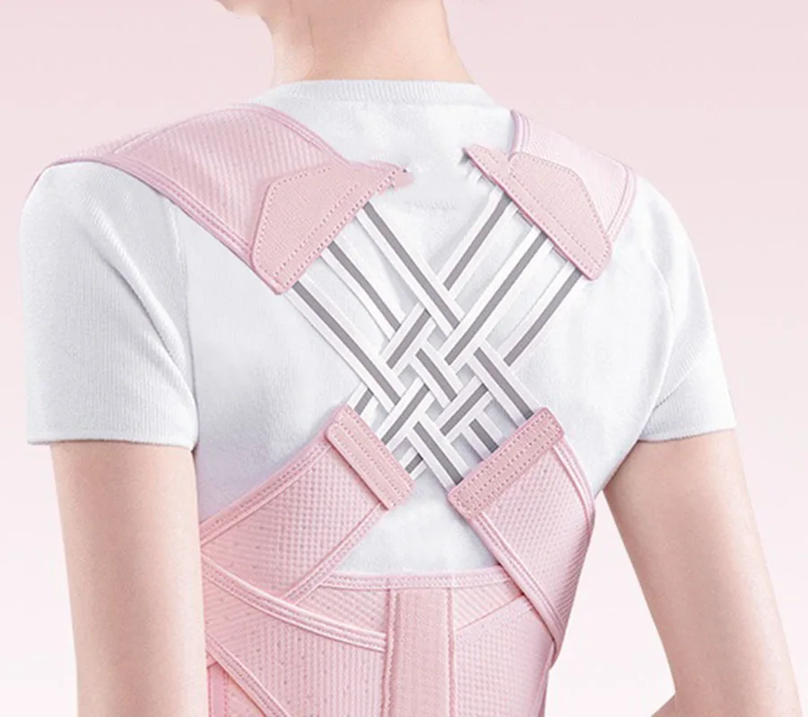 Posture Corrector - Adjustable Spine Alignment Back Brace with Breathable Straps,for Upper Back Support & Kyphosis Relief