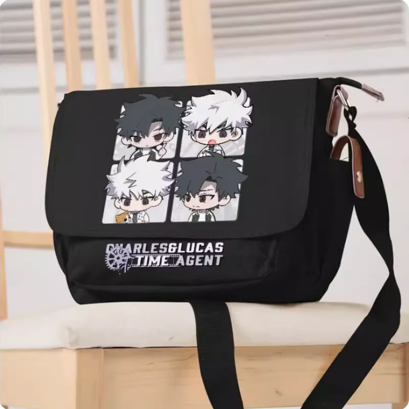 Anime Link Click Lucas Charles Cartoon Bag Unsix Fashion Leisure Tieners Crossbody Student Messenger Handtas B669