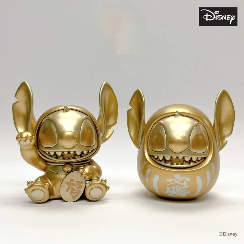 Disney Anime Figuren Stitch Lucky Blind Box Desktop Decoratief Beeldje Een heerlijke en veelbelovende beeldje Blind Box Speelgoed Cadeau