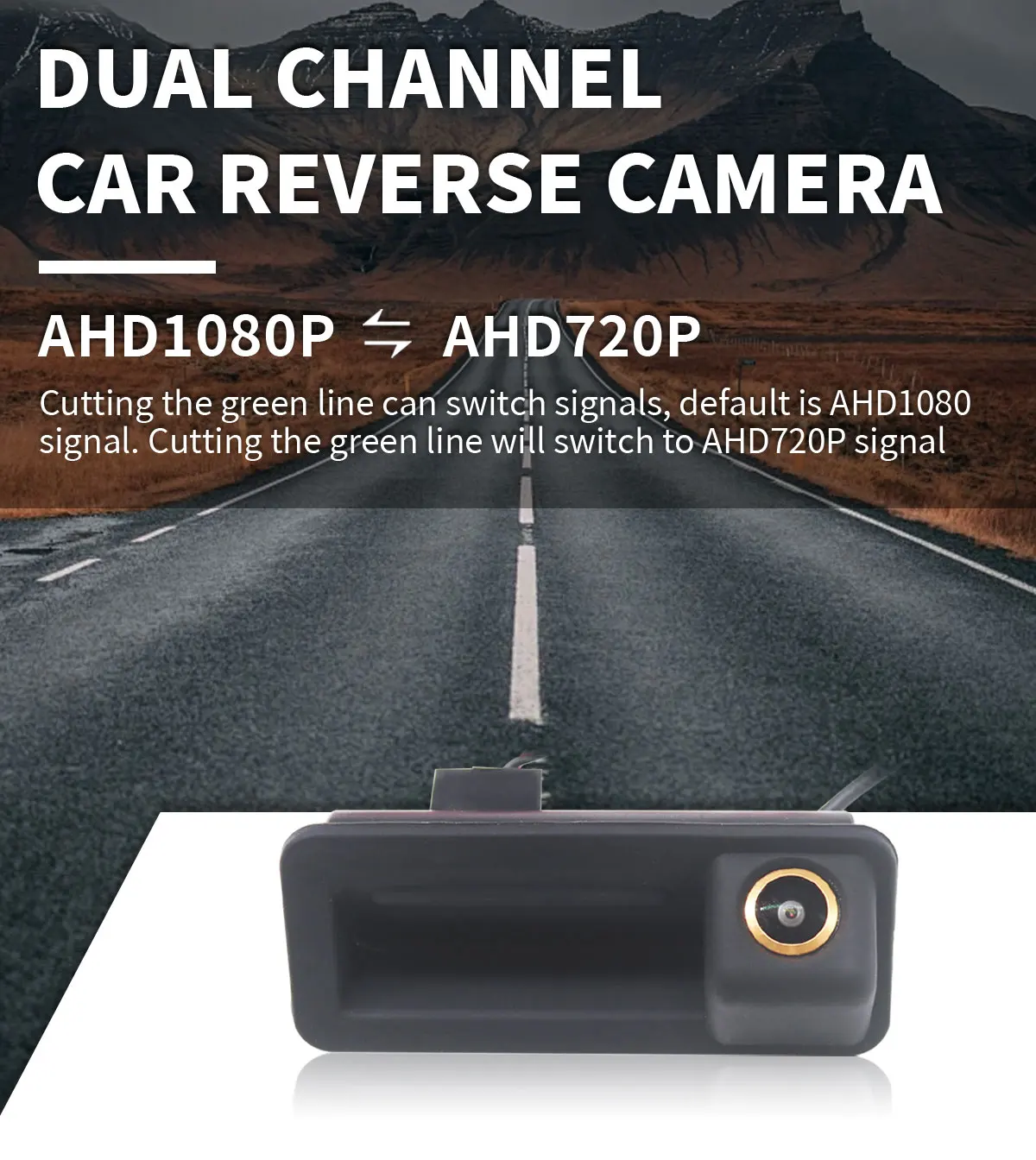 AHD 1080P Auto Rückansicht Reverse Kamera Für Land Rover Range Freelander 2 Ford Focus 2 MK2 Mondeo MK4 S-Max C-Max Kuga Fiesta – Detail 4