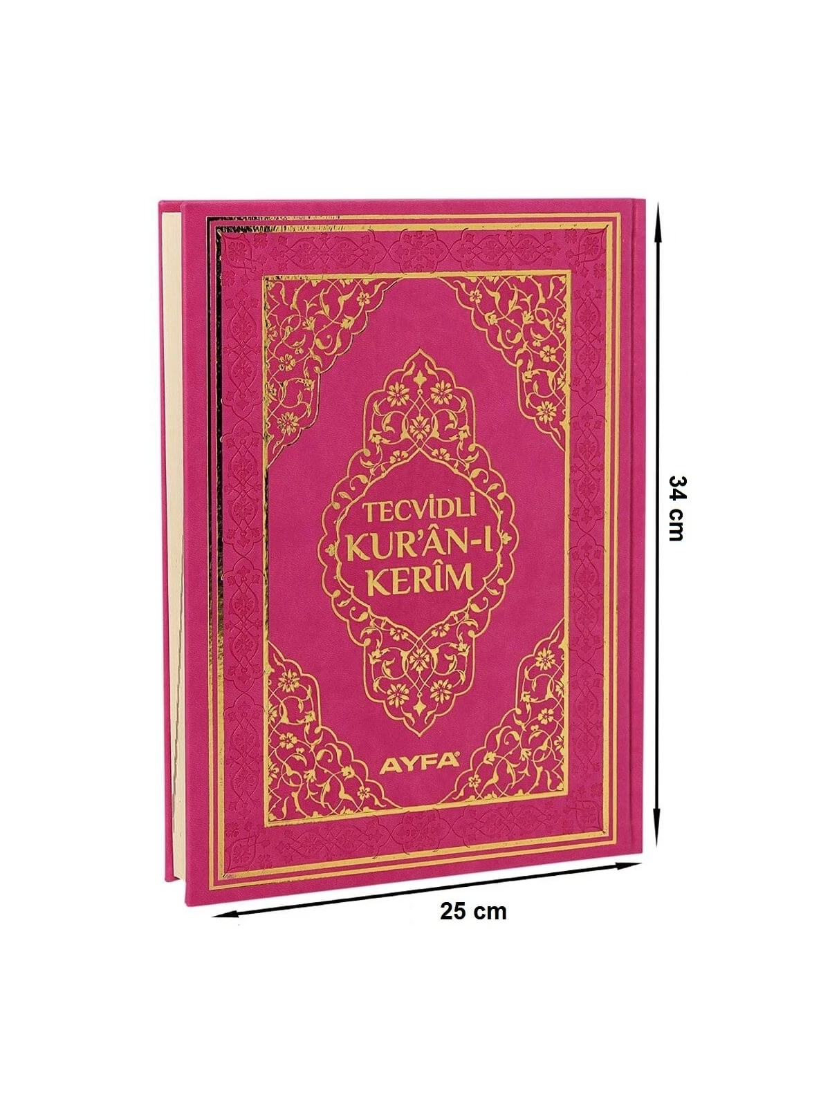 Al-quran suci dgn tajwear-thermo kulit-ukuran masjid-Al Quran ukuran-ayfa Quran