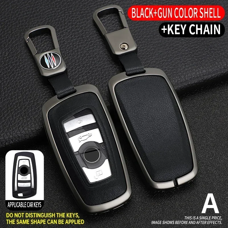 

Автомобильный смарт-брелок из сплава, чехол для BMW 3 4 5 серии 320i 530i 550i F20 F21 F30 F31 F25 F01 F02 Чехол для автомобильного ключа