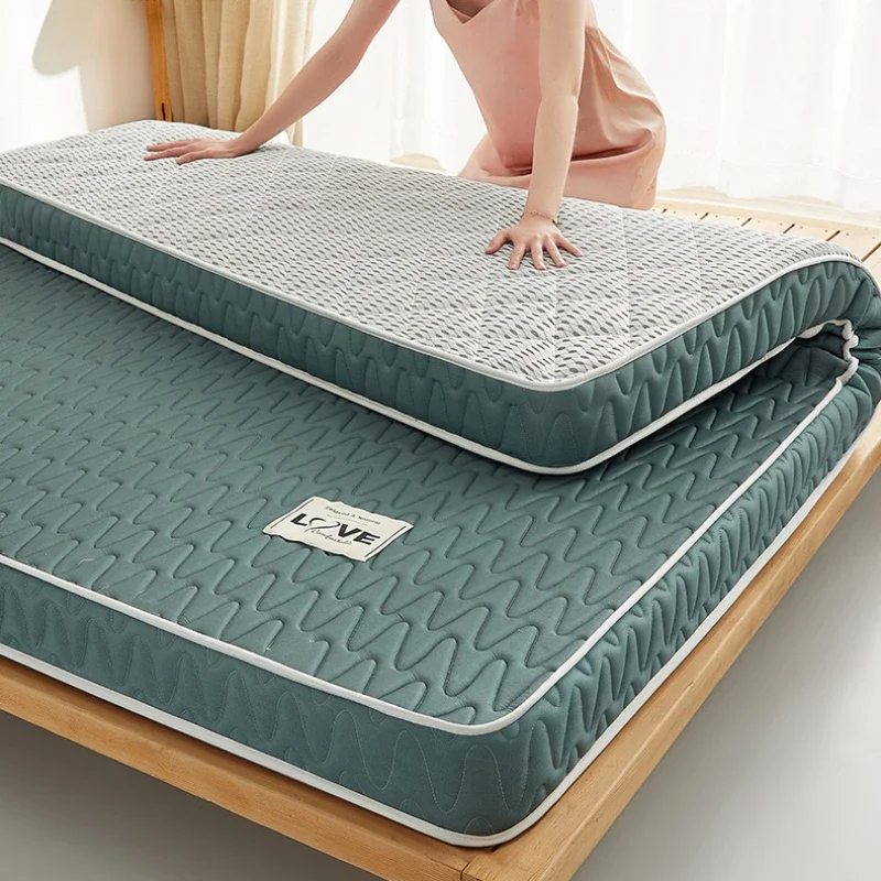 Natural Latex Mattress High-Density Memory Foam Full Body Massage Comfort Ideal for Restful Sleep in Bedroom Furniture