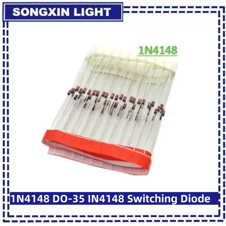 50PCS High-speed Switching Diodes 1N4148 IN4148 DO-35 new original