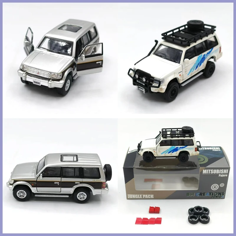 

Литой под давлением сплав 1:64 Pajero Bobcat внедорожник модель автомобиля статическая коллекция украшенные праздничные подарки игрушки