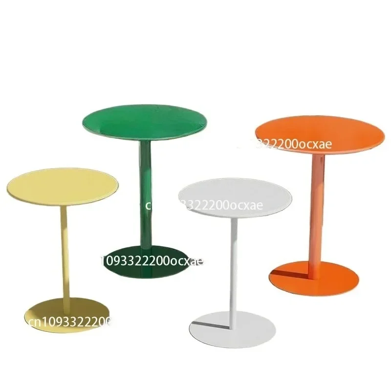 Small Round Table, Tea Shop Table, Outdoor Commercial High-legged Coffee Table