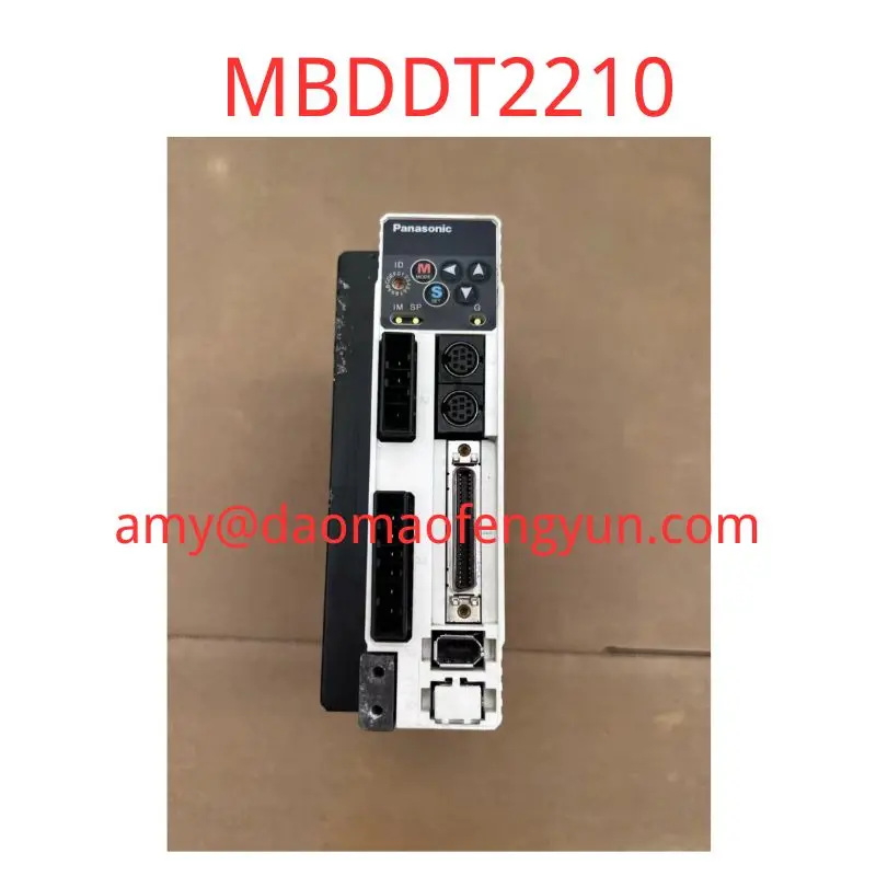 Second-hand   MBDDT2210  AC Servo Drive  tested  ok