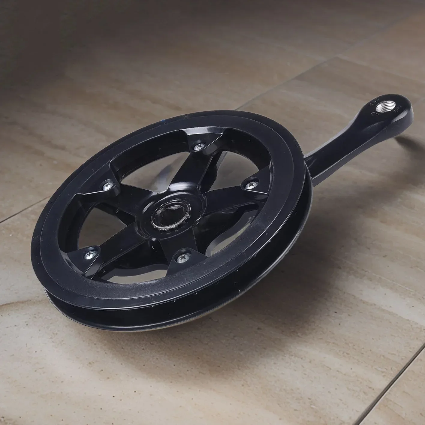 

CrankArm Set Bike Crankset Road Bike Fixie Bikes MTBbikes Black For Square Hole Good Compatibility High-quality