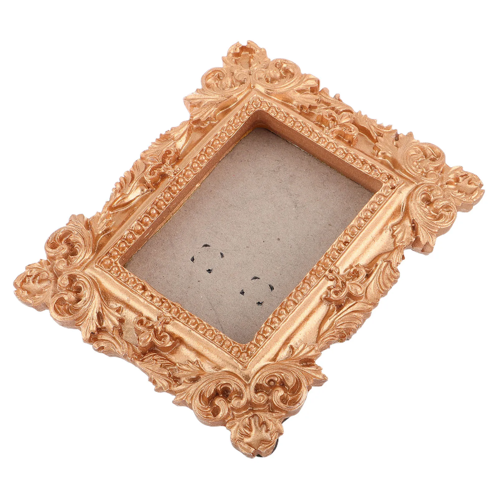 

Victorian Style Resin Ornament Luxurious Retro Decorative Picture Frame Home Display Photography Prop Vintage Photo Frame