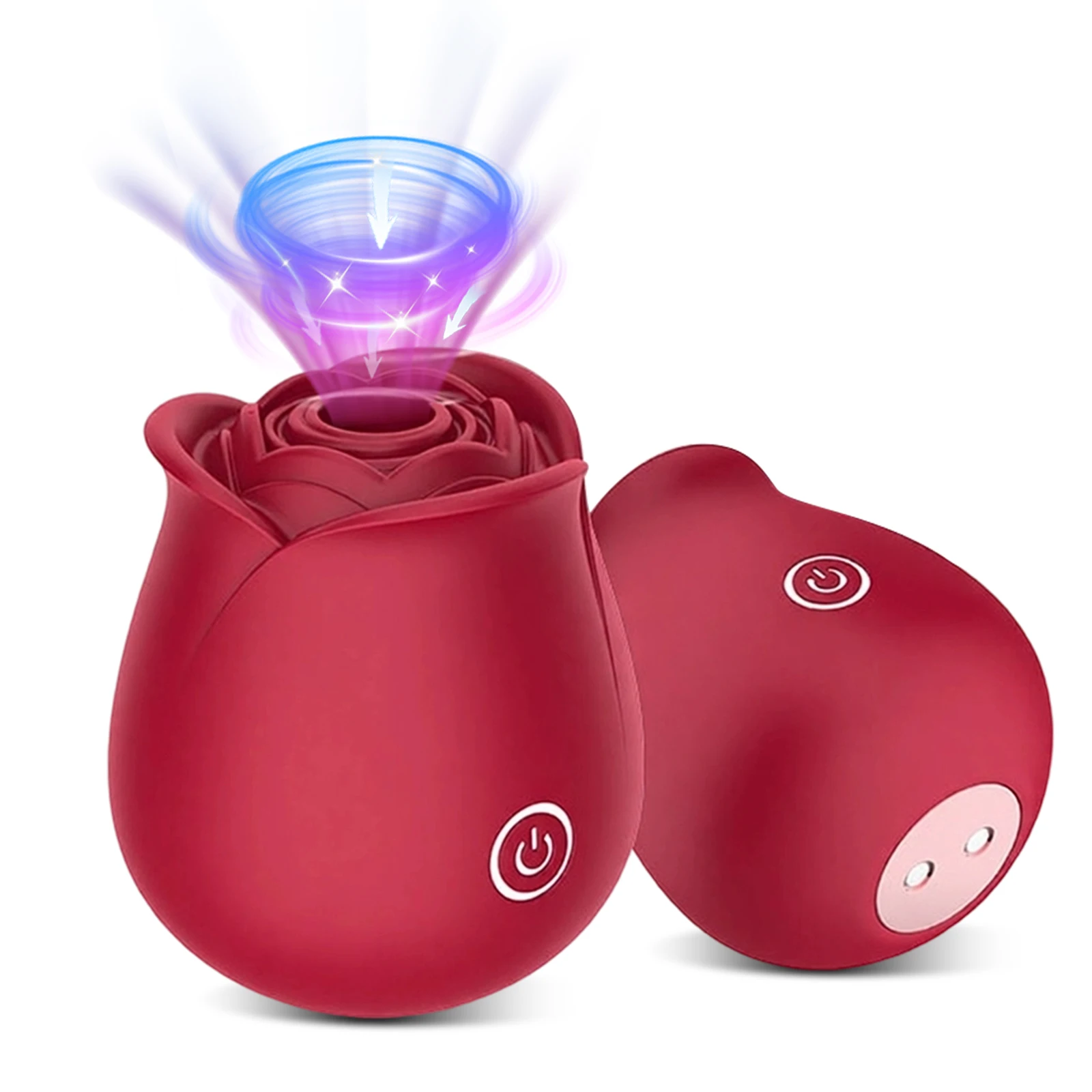 Powerful Rose-Toy Sucking Vibrator Female Oral Nipple Sucker Clitoris Vacuum Stimulator Adults Supplies Sex Toys for Women