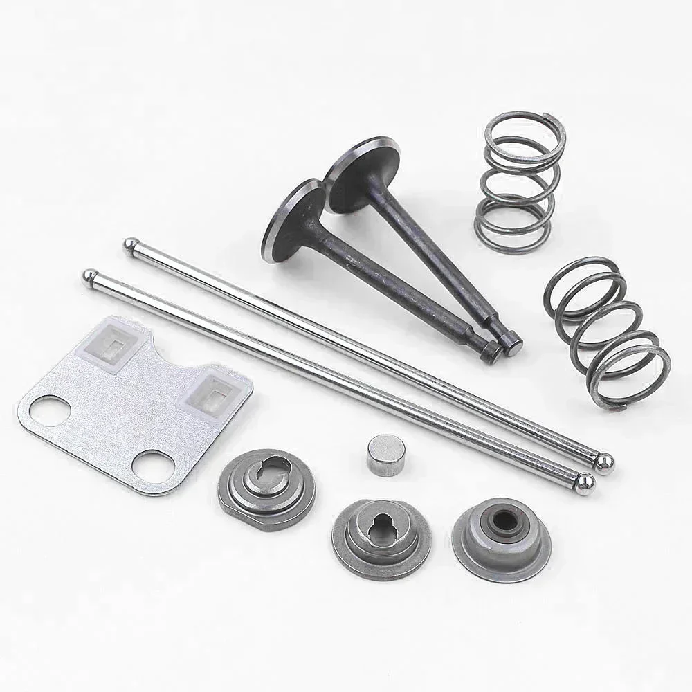 Engine Intake Exhaust Valve Kit Push Rod Guide Plate Parts For Honda GX200 5.5HP 6.5HP Chainsaw Engine 14791-ZE1-010