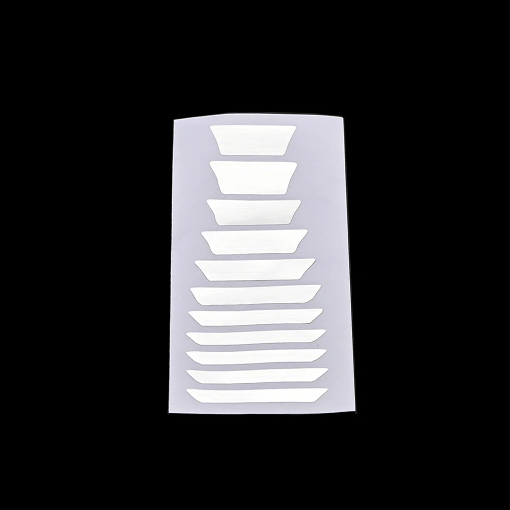 

Guitar Sticker Fret Sticker adhesive Fret Marker Decals Electric Guitar Patch Practical Trapezoid Pattern Low Price