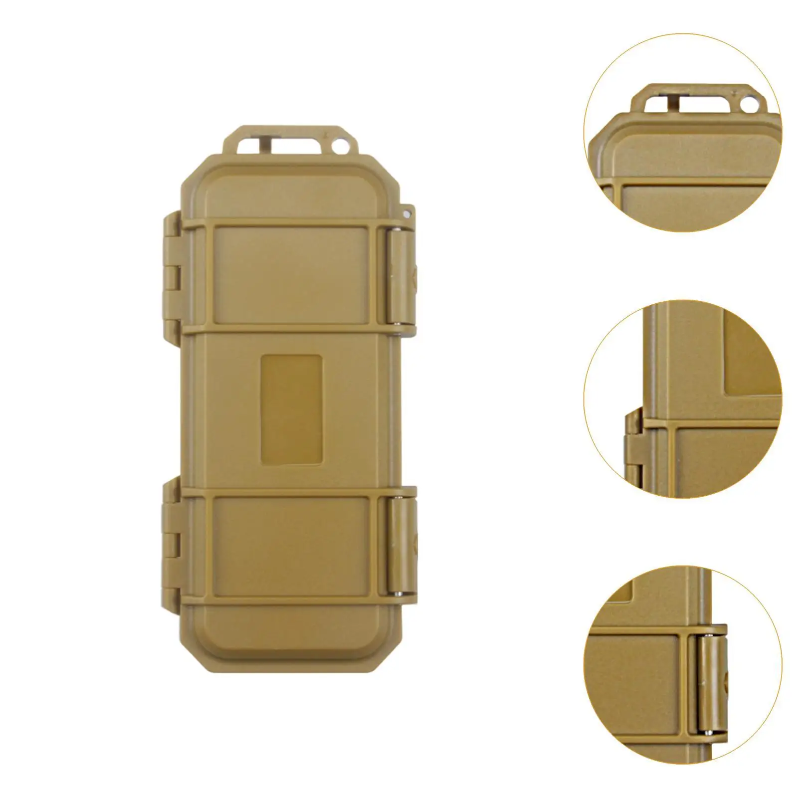 Estuche de herramientas a prueba de polvo, resistente al desgaste, caja de almacenamiento portátil a prueba de golpes, organizador de herramientas para garaje, hogar, Camping, viajes al aire libre