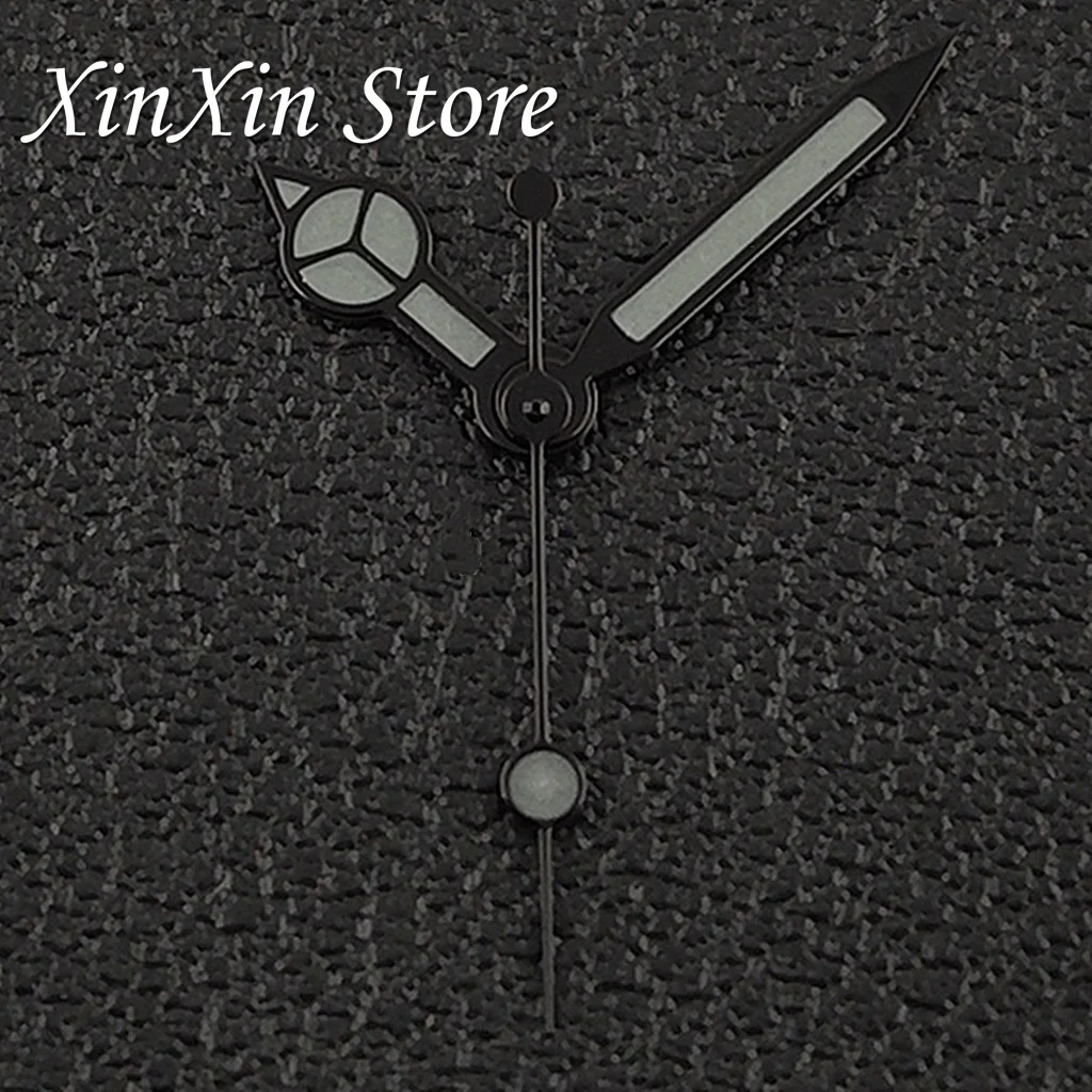 أسود رمادي NH35 الفرعية الأيدي C3 مضيئة ساعة الأيدي ل NH34 NH35 NH36 4R NH38 NH70 NH72 حركة NH35 شبح الساعات مؤشرات