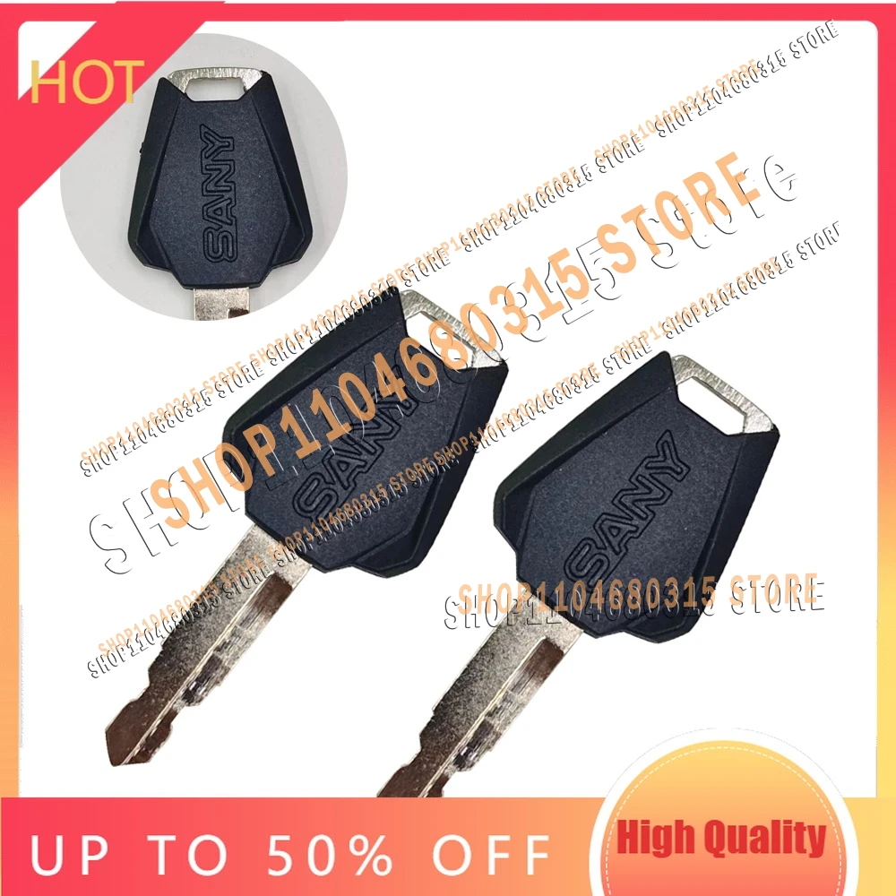 

50/20/10/5/1 шт. для ключей для экскаватора Sany SY55, универсальный ключ SY60 75, новый ключ для кабины экскаватора