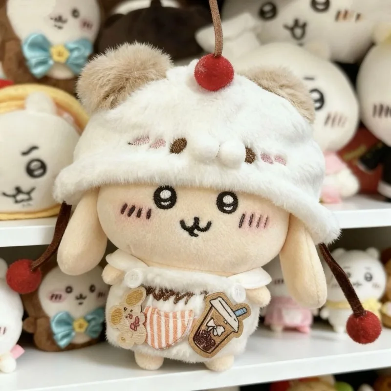 

New Chiikawa Hachiware Usagi Kawaii Anime Cartoon Plush Doll Doll Hanging Ornaments Fashion Trend Sense of Luxury Bag Pendant
