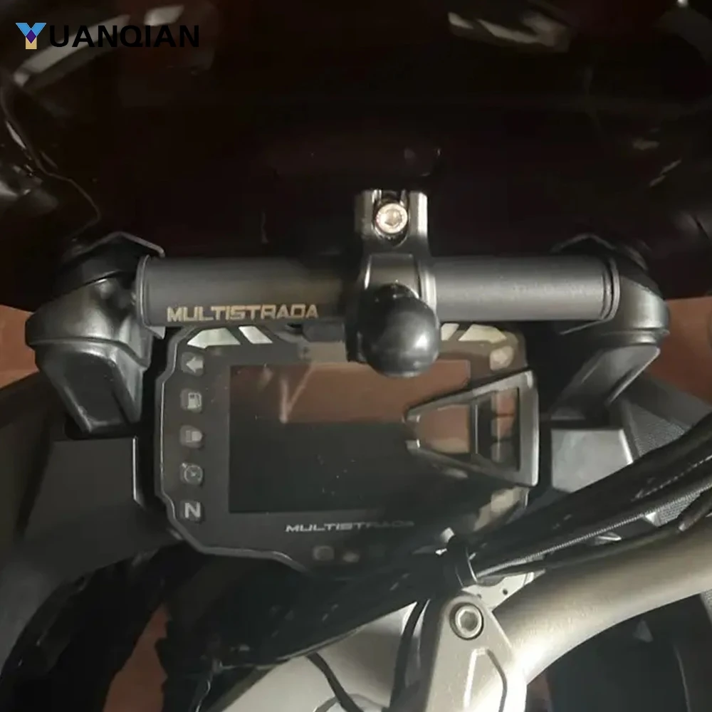 

Phone GPS Navigation Bracket Holder For Ducati Multistrada 950 1200 1260 V2 S 2015 2016 2017 2018 2019 2020 2021 2022 2023 2024