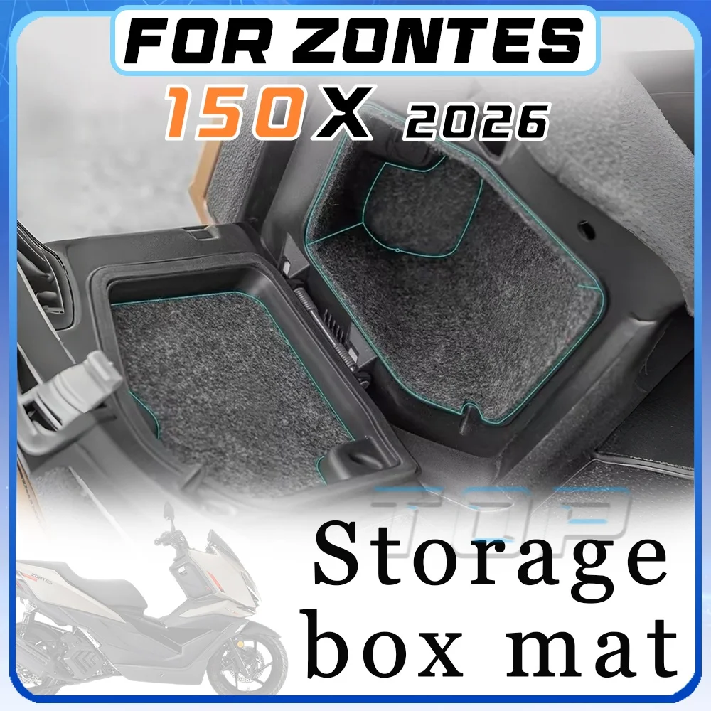 

For 2026 ZONTES 150X storage box pad for X150 150x protection quiet operation and shock absorption
