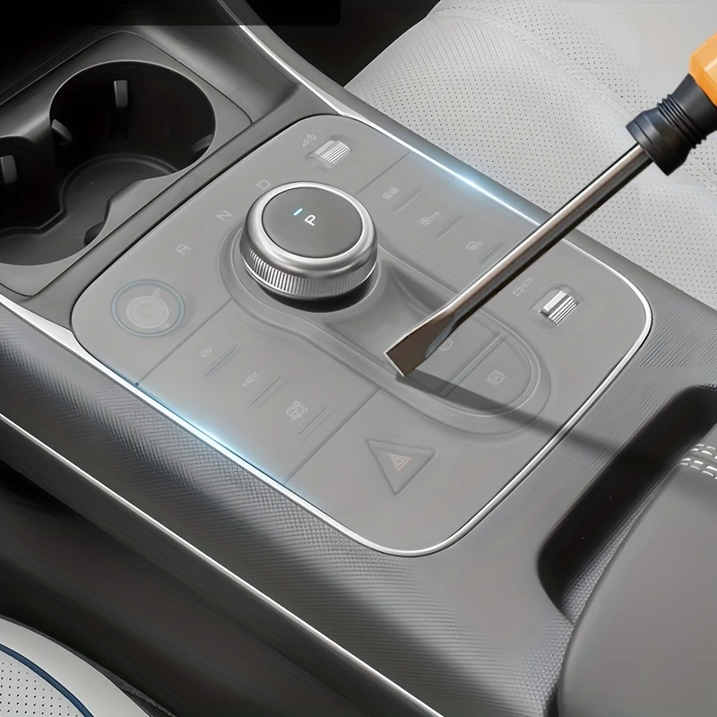 

1pcs Central Gearshift Cover For Vehicles Gear Position Protector Dustproof Non-Slip Gearshift Pad For BYD Qin EV Models