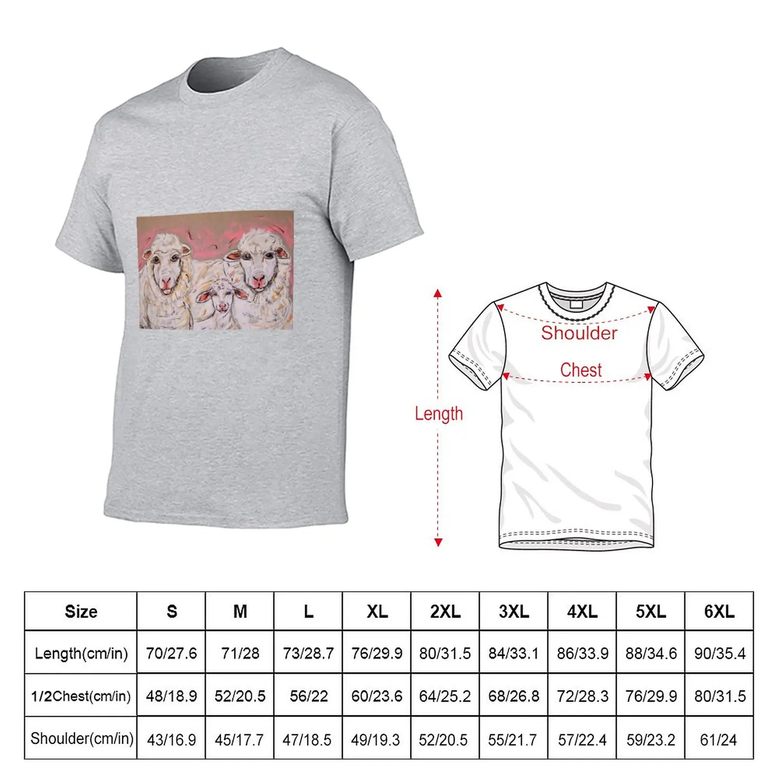 Pink Skies T-Shirt summer top graphics quick drying korean fashion Men's cotton t-shirt