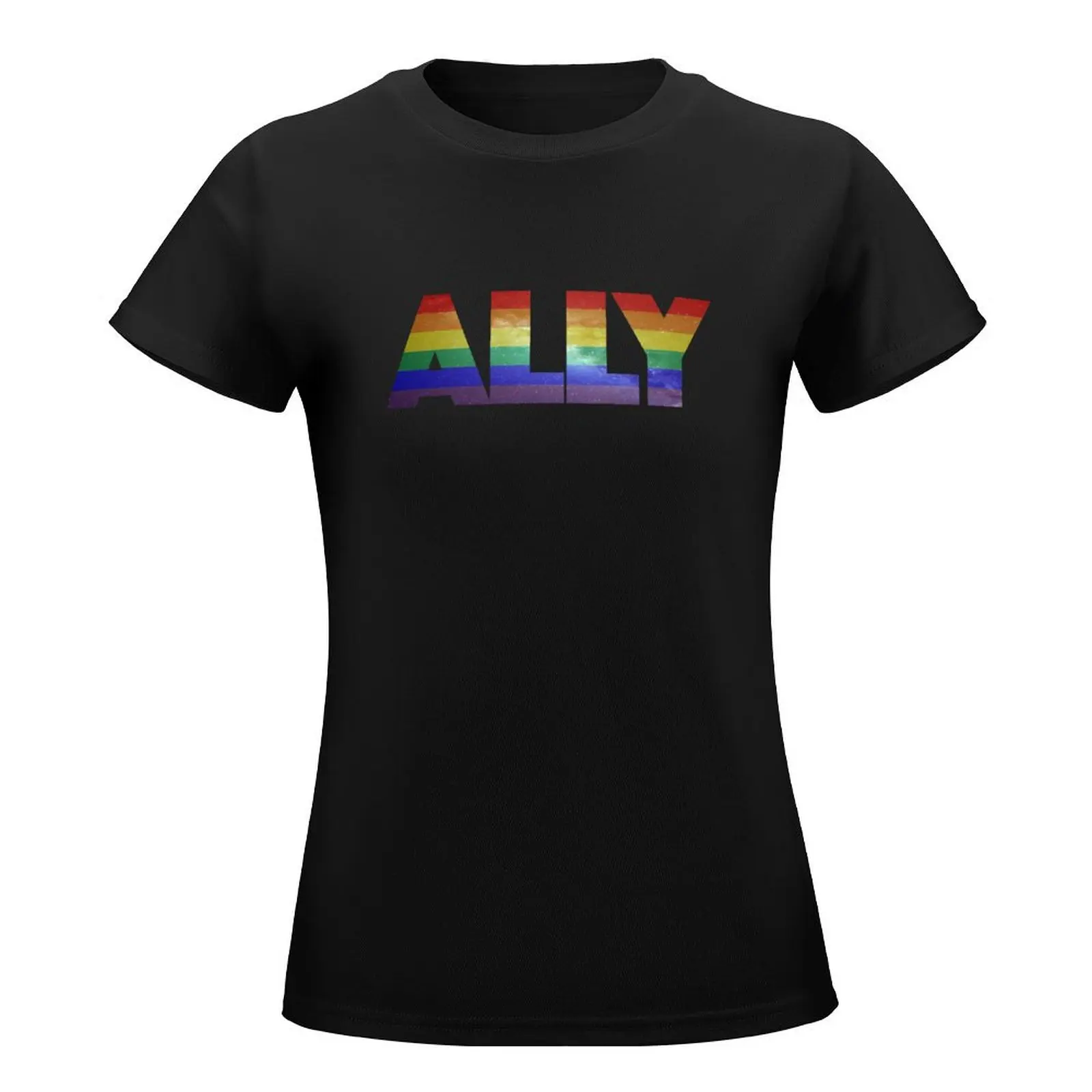 Ally Galaxy T-Shirt female shirts graphic tees woman t shirt