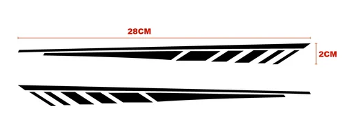 Imagen 2 del producto Peine para guardabarros delantero de motocicleta, pegatinas universales, cuerpo de Motor, calcomanía reflectante impermeable para Yamaha R1 R3 Mt07 Mt09