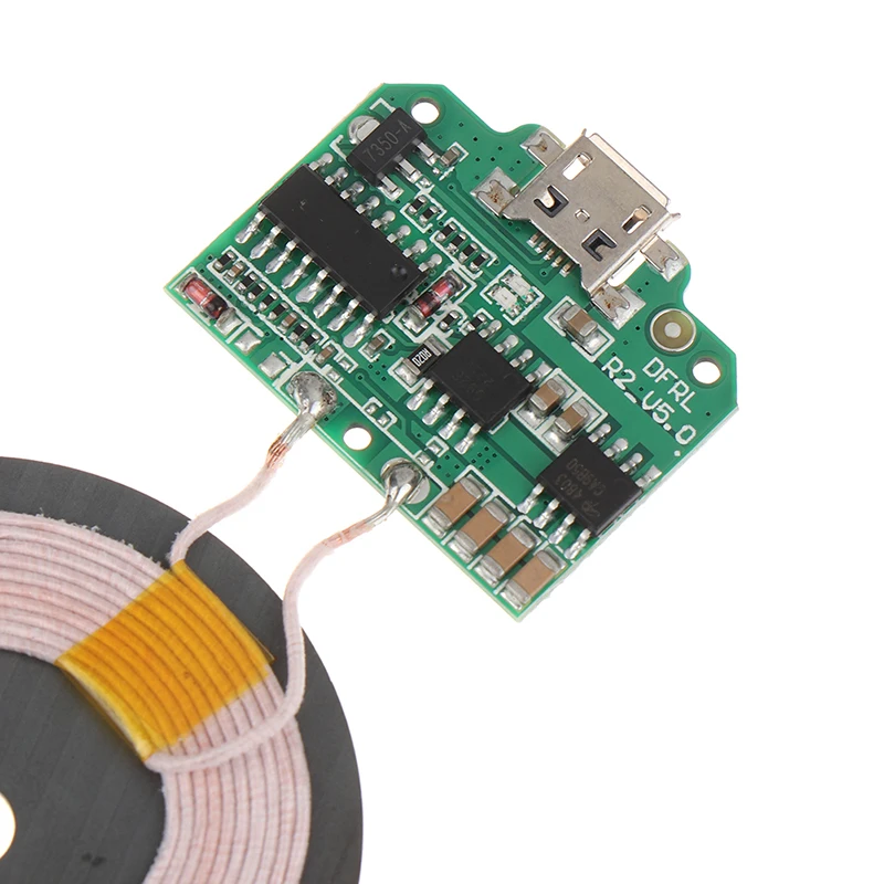 Standard Qi Wireless Charging Transmitter Charger Module For Micro USB Mobile Phone Charger Board 10/15W Diy Electronic