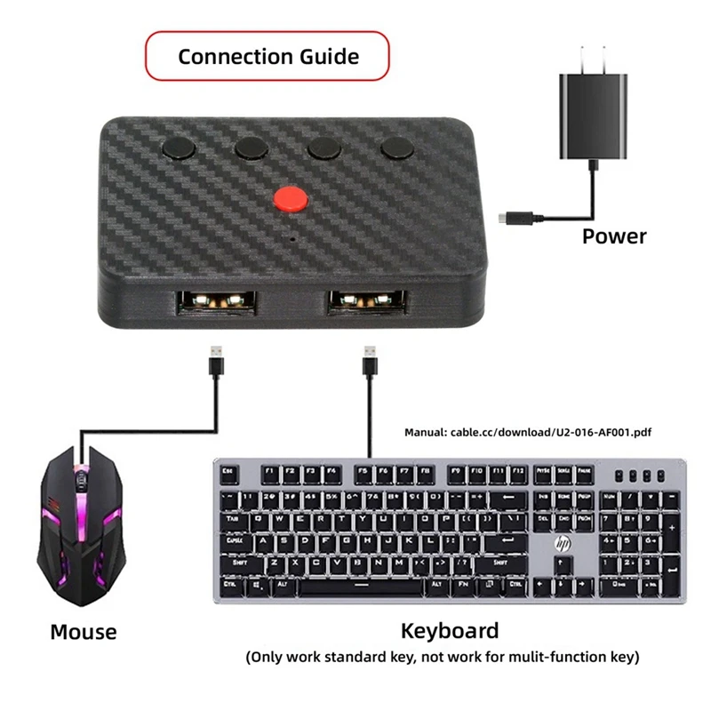 

Top-Rated Mouse Bluetooth 5.3 Adapter Wireless Bluetooth Converter