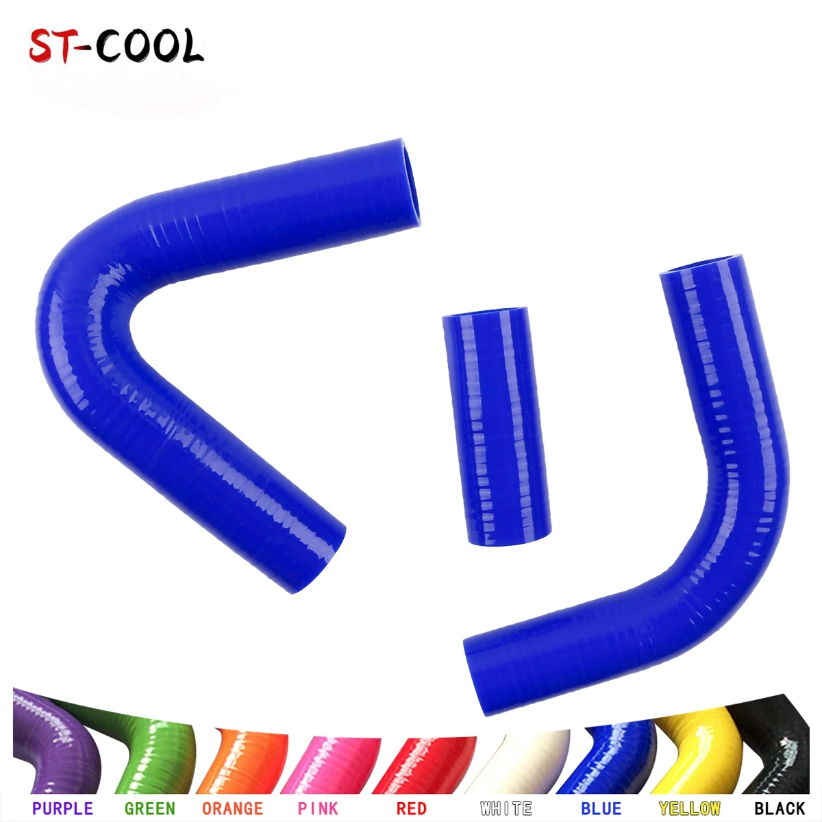 For Land Rover Series 2a/3 4 Cyl DA1336 Radiator Cooling Hoses Set With Clips Tubes Piping 3Pcs