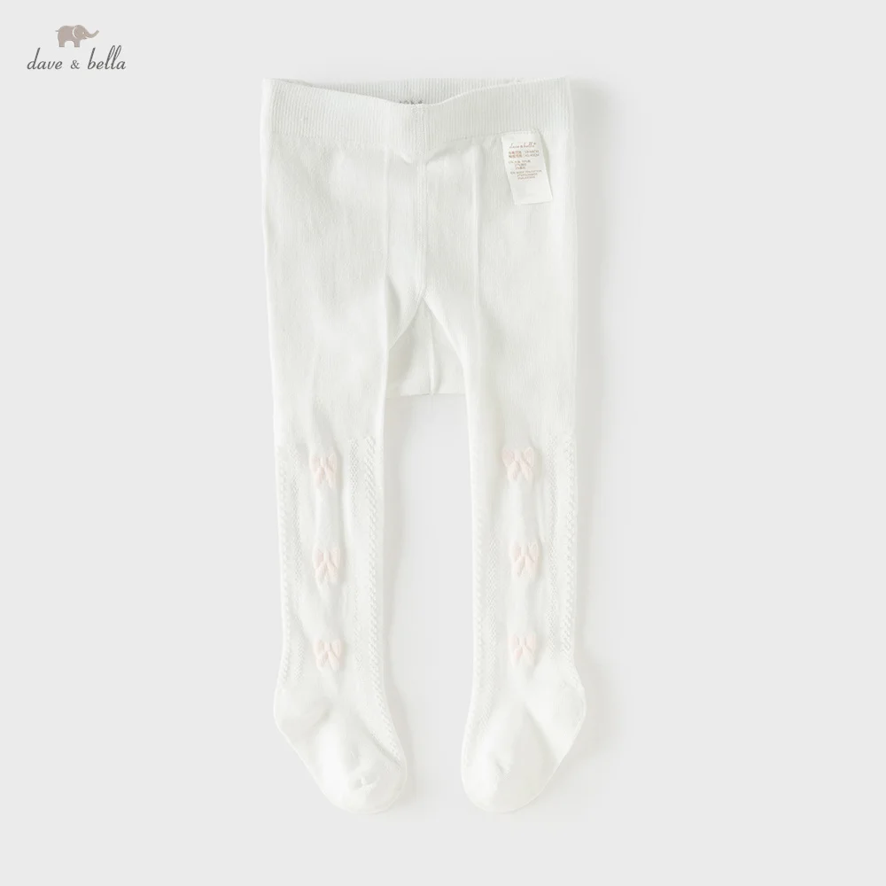 

Dave Bella Children Pantyhose Autumn Spring Girls Elastic Cotton Socks Baby Casual Cute Bottom Leggings Kids Clothing DB1260567