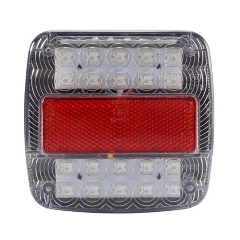 

26LED Stop Rear Tail Reverse Light Indicator License Plate Lamp Truck Trailer