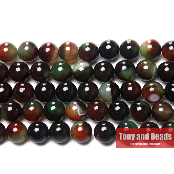 

New Arrival Black Peacock Agate Gem Beads 15" Strand 10mm Jewelry Making No.AB133