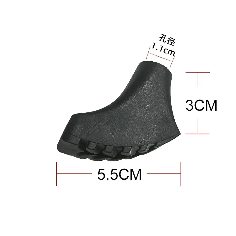 

Outdoor Camp Hike Protector Cap Tip Rubber for 4Pcs Trekking Pole Nordic Walk Stick Cane Climb Replacement Alpenstock