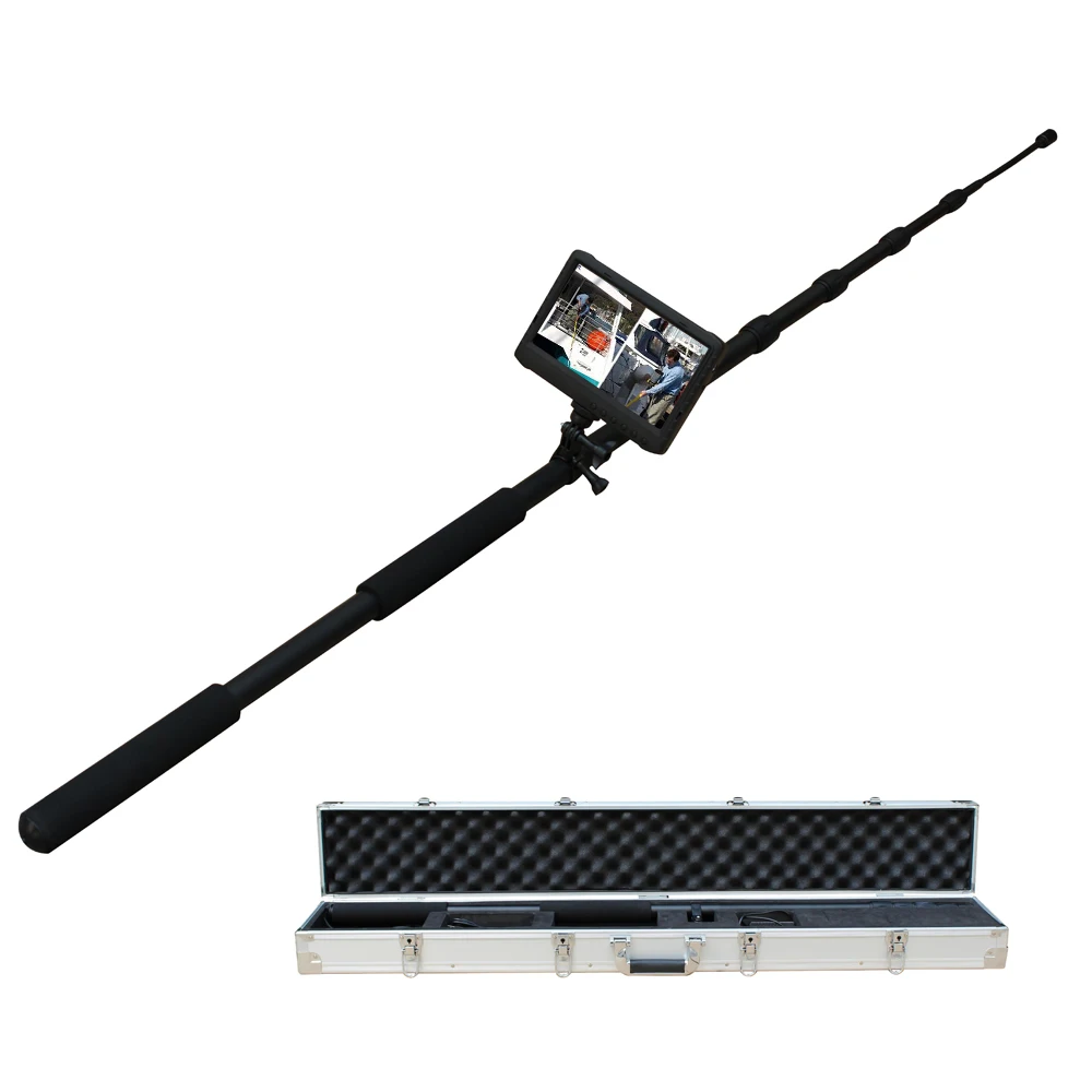 

Portable Telescopic Flexible Pole with 5.0MP Digital Camera and 7inch DVR Monitor High Place Inspection System