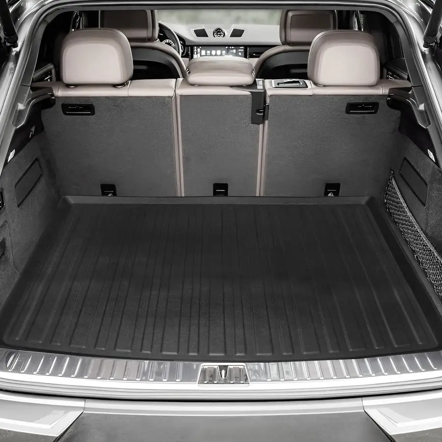 

Cargo Liner for Porsche Cayene Coupe 20192025 100 Protection Custom Fit Car Trunk Mat AllSeason Black Cargo Mat 3D Shaped Laser