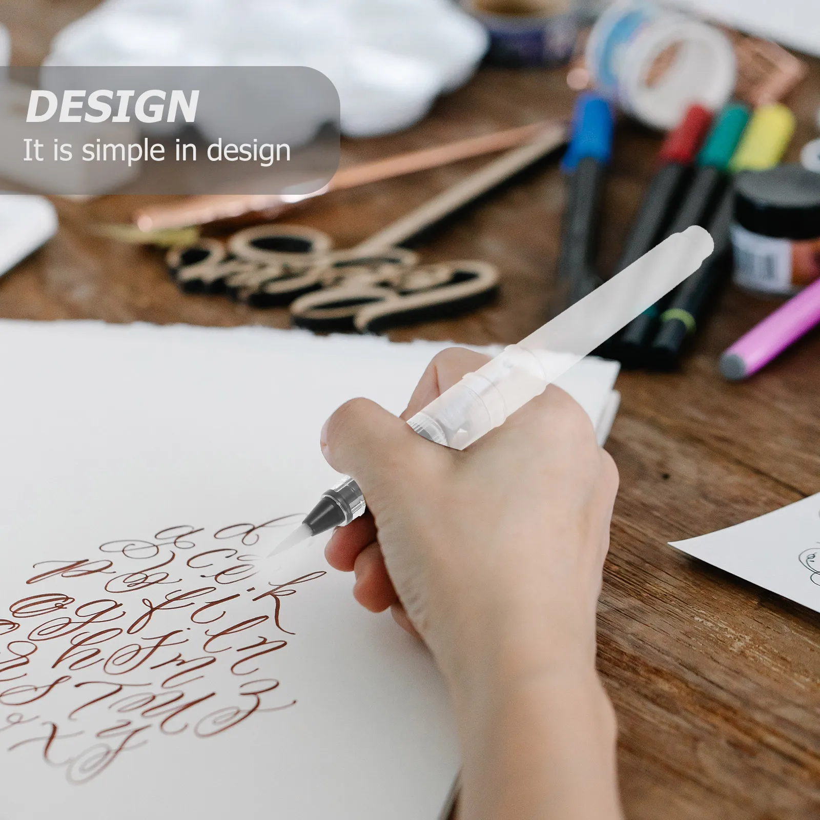 

3Pcs Watercolor Brush Pen Reusable Painting Tool for Drawing Gouache Refillable Water Color Painting Brush for Artists