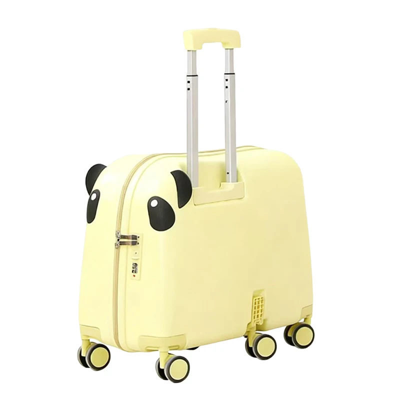

2025 New Children's Luggage 22-inch Ride-On Trolley Suitcase for Boys and Girls Travel Luggage kids suitcase with Smooth Wheels