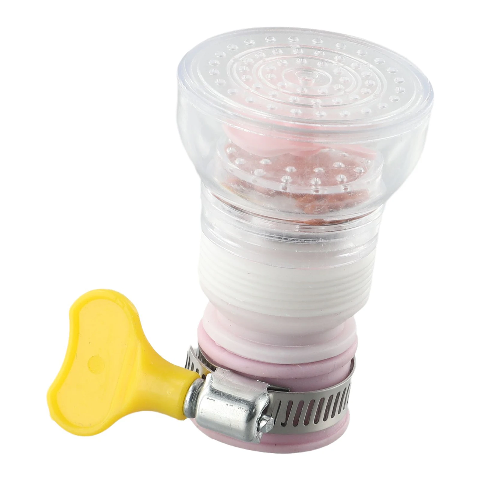 For Sink-Mounted Water Filter with Adjustable Tightness - Suitable for Round Faucets 16 mm to 22 mm in Kitchen or Bath