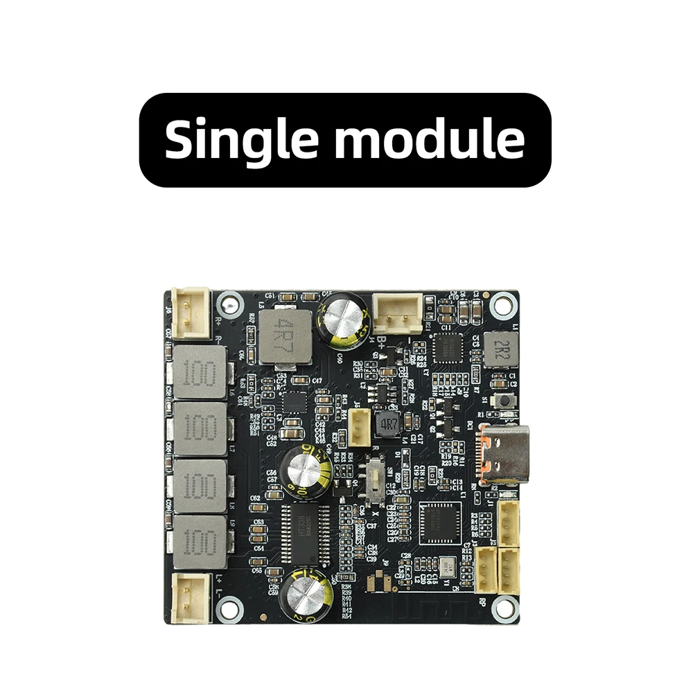 DC 6,6V-8,4V 2 X 25W Verstärkerplatine Digitaler Stereo-Audioverstärker für App-basierte Klanganpassung – Detail 16