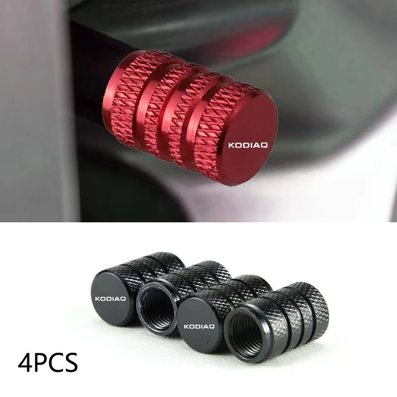 

Car Wheel Tire Valve Caps Tyre Stem Covers Airdust Waterproof For kodiad