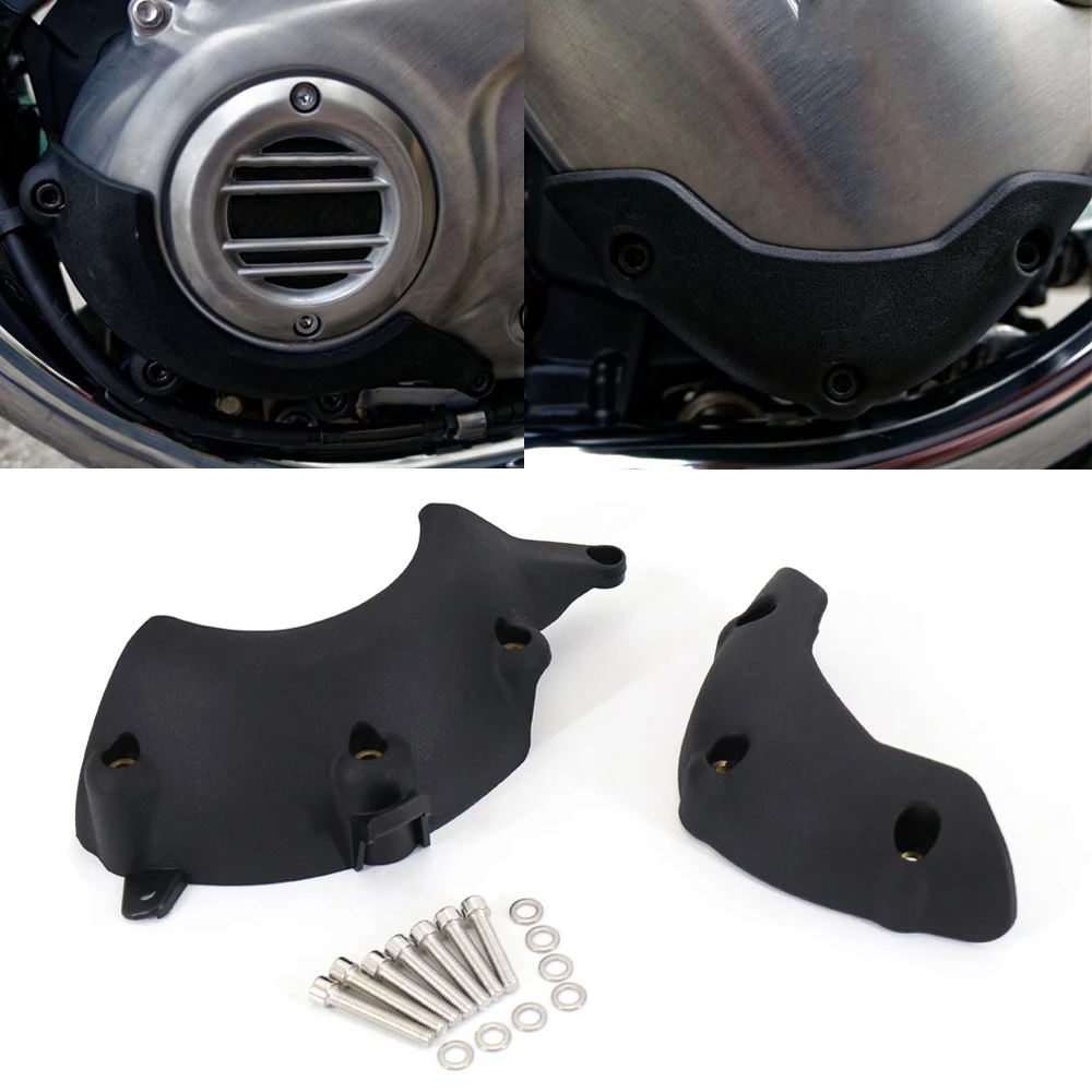 

For Bonneville T100 / T120 Thruxton 1200 / RS Street Twin / Scrambler Motorcycle Engine Protector Slider Crash Protection