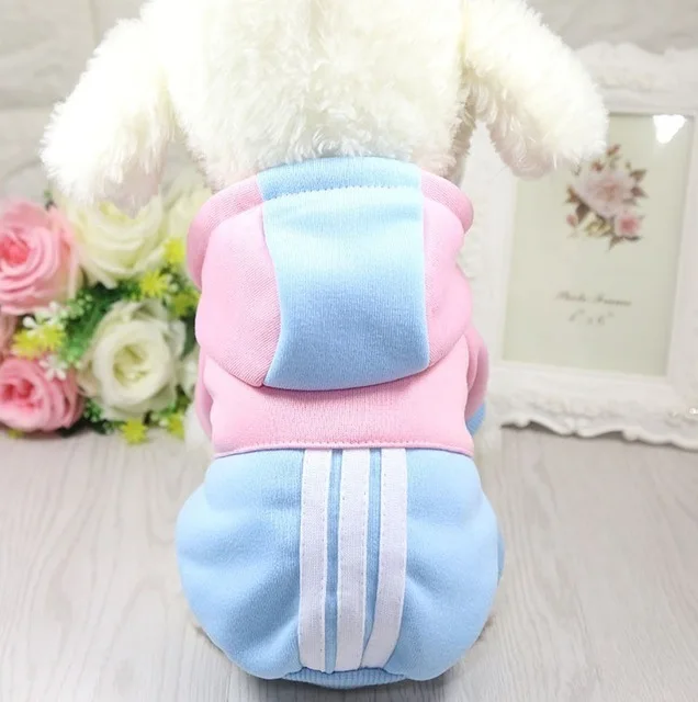 Cartoon Dog Hoodie Pet Dog Clothes For Dogs Coat Jacket Cotton Ropa Perro  French Bulldog Clothing For Dogs Pets Clothing Pug