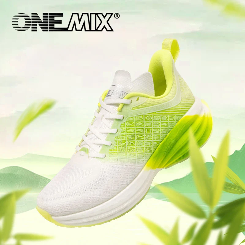 ONEMIX Sport Shoes Breathable Mesh Running Shoes for Men women Cushion Outdoor Walking jogging skipping rope Sneakers