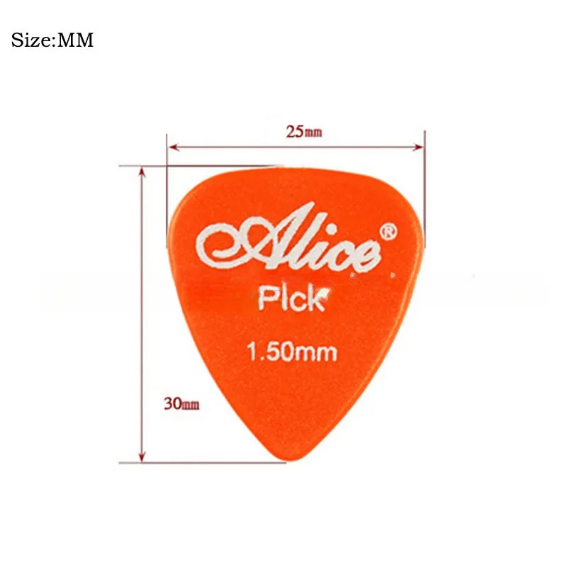 600 pçs alice ap600pq palhetas de guitarra elétrica acústica fosco abs antiderrapante palhetas cores sortidas e espessura atacado
