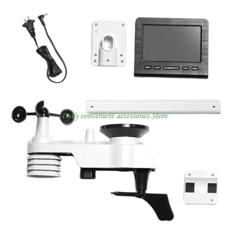 97QB Moniteur climatique intérieur avec connectivité WiFi Capteurs température d'humidité précise