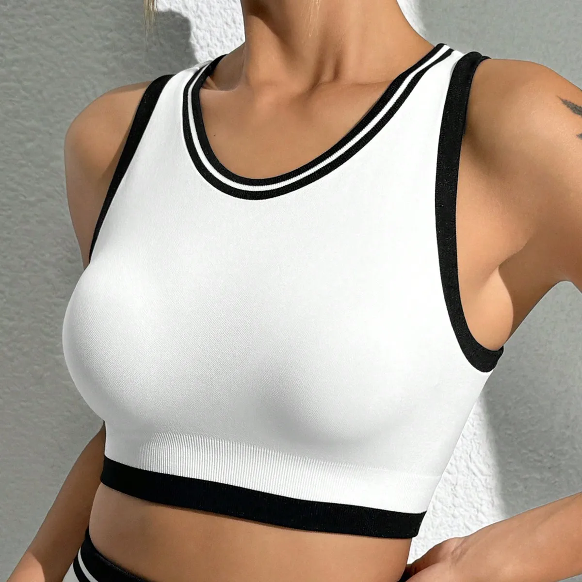 Nahtlose Frauen Sportliche Top Frauen Ärmellose Tops T-shirt Sportswear Frau Gym Tank Top Sport Yoga T-shirts Weibliche Kleidung