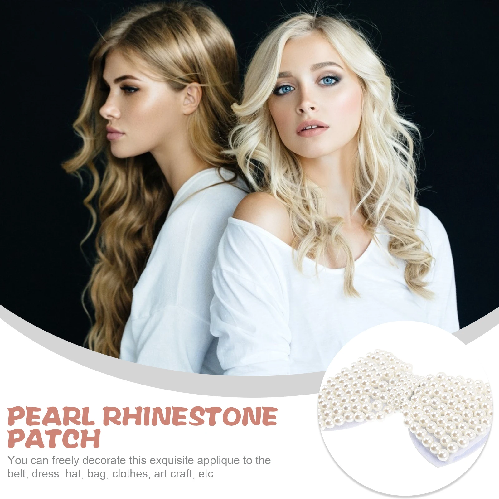 

2pcs Pearl Bow Applique Shoes Patches Sew On Clothing Accessories Garment Embellishment Diy Craft Decorative Patches